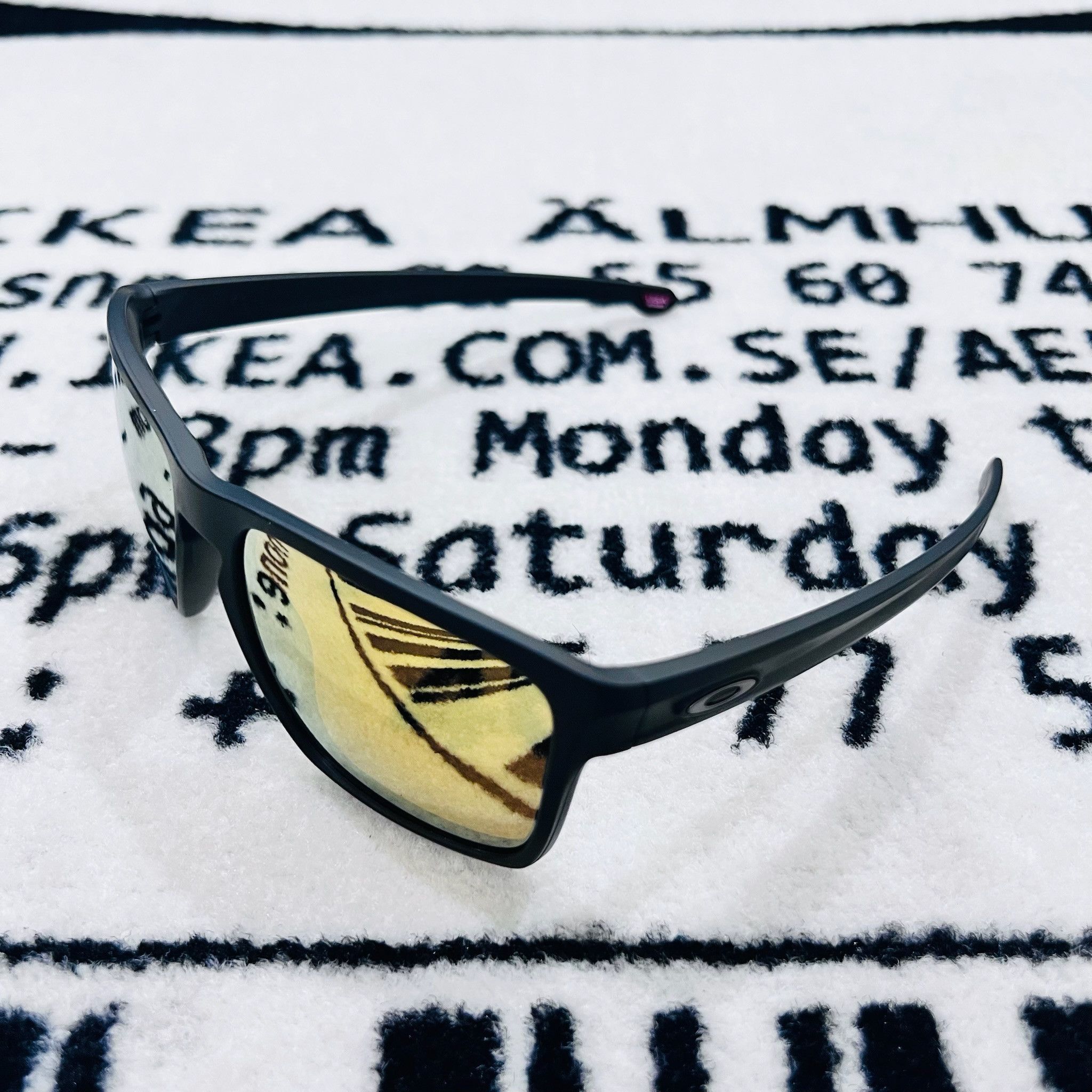 Oakley Oakley Sliver XL 24K Gold Mirror Lens Black Frame Sunglasses Size ONE SIZE - 3 Thumbnail