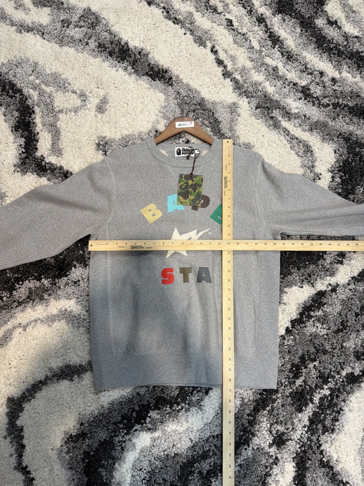 Bape Bape Crewneck Sta FW22 Size-M brand new Quick shipping Size US M / EU 48-50 / 2 - 1 Thumbnail