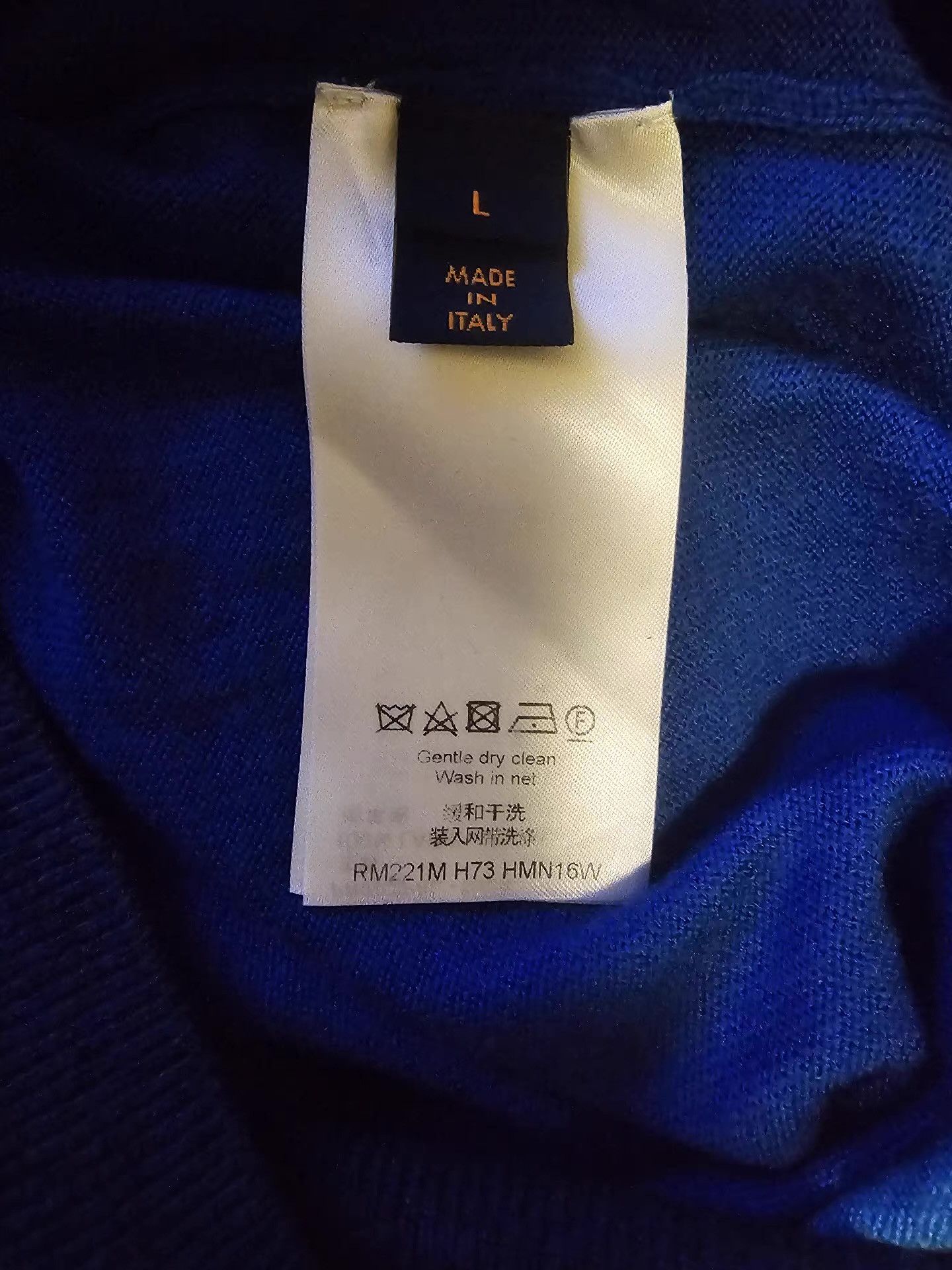 Louis Vuitton Louis Vuitton wool sweater, Q4 Size US L / EU 52-54 / 3 - 6 Thumbnail