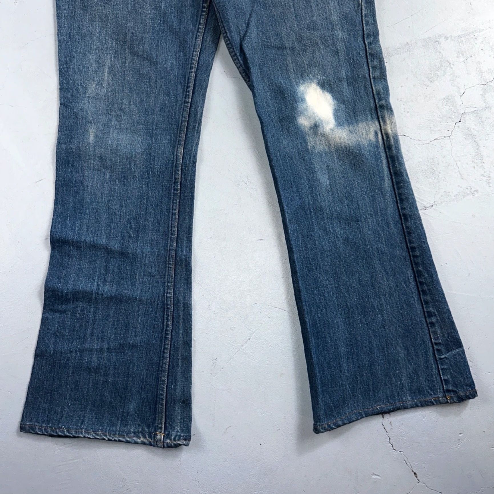 Levi's VINTAGE Levi's 646 Bootcut Jeans 36x34 Blue Orange Tab Flare 70s USA Mens Size US 36 / EU 52 - 4 Thumbnail