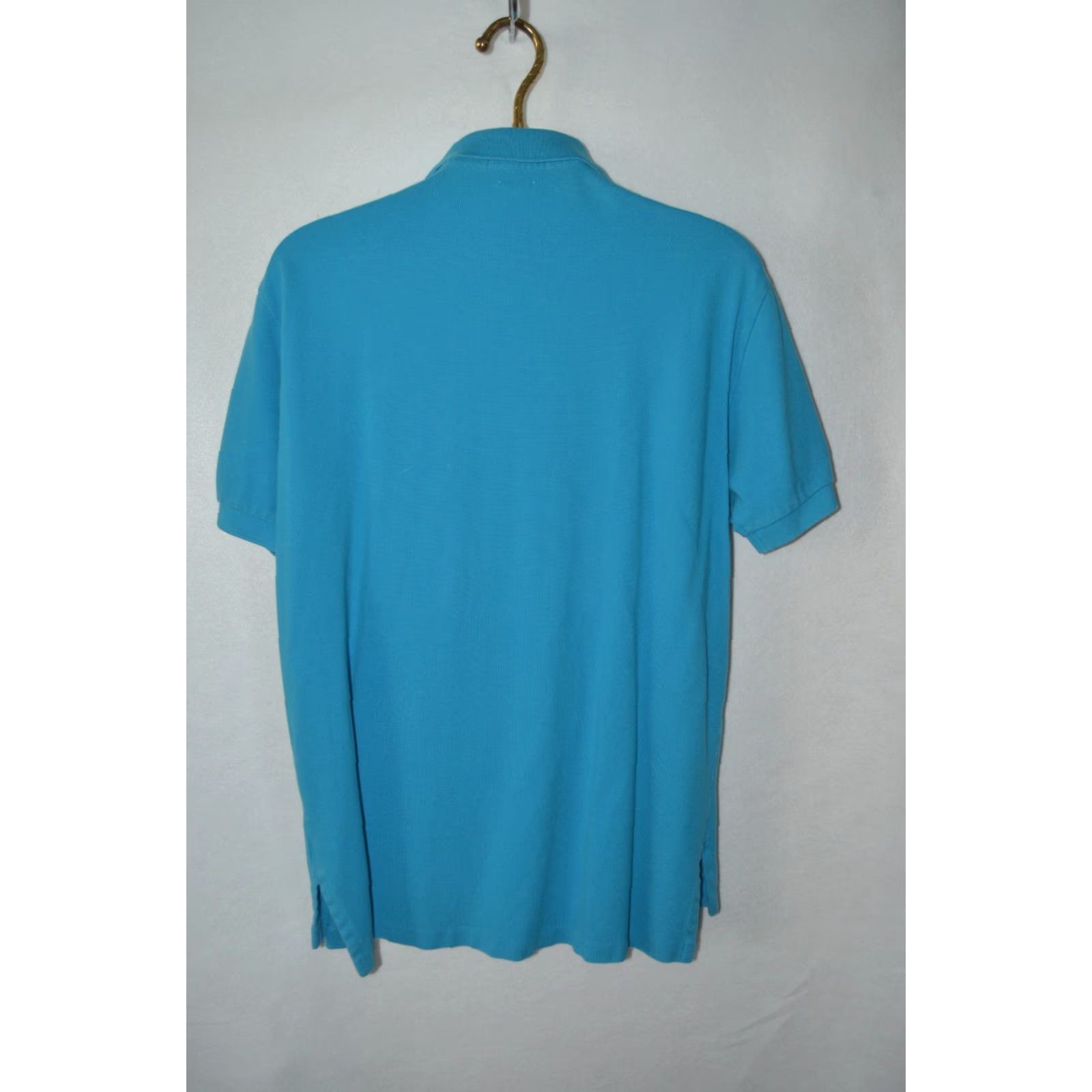 Ralph Lauren Ralph Lauren Polo Polo SS Shirt Blue Classic Fit Large Cotton Men's Polo Shirt Vintage? No Size US L / EU 52-54 / 3 - 2 Thumbnail