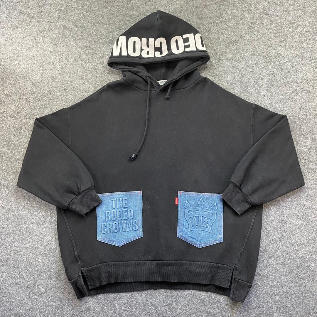 Japanese Brand Vintage Rodeo Crowns Hoodies Size US XL / EU 56 / 4 - 1 Thumbnail