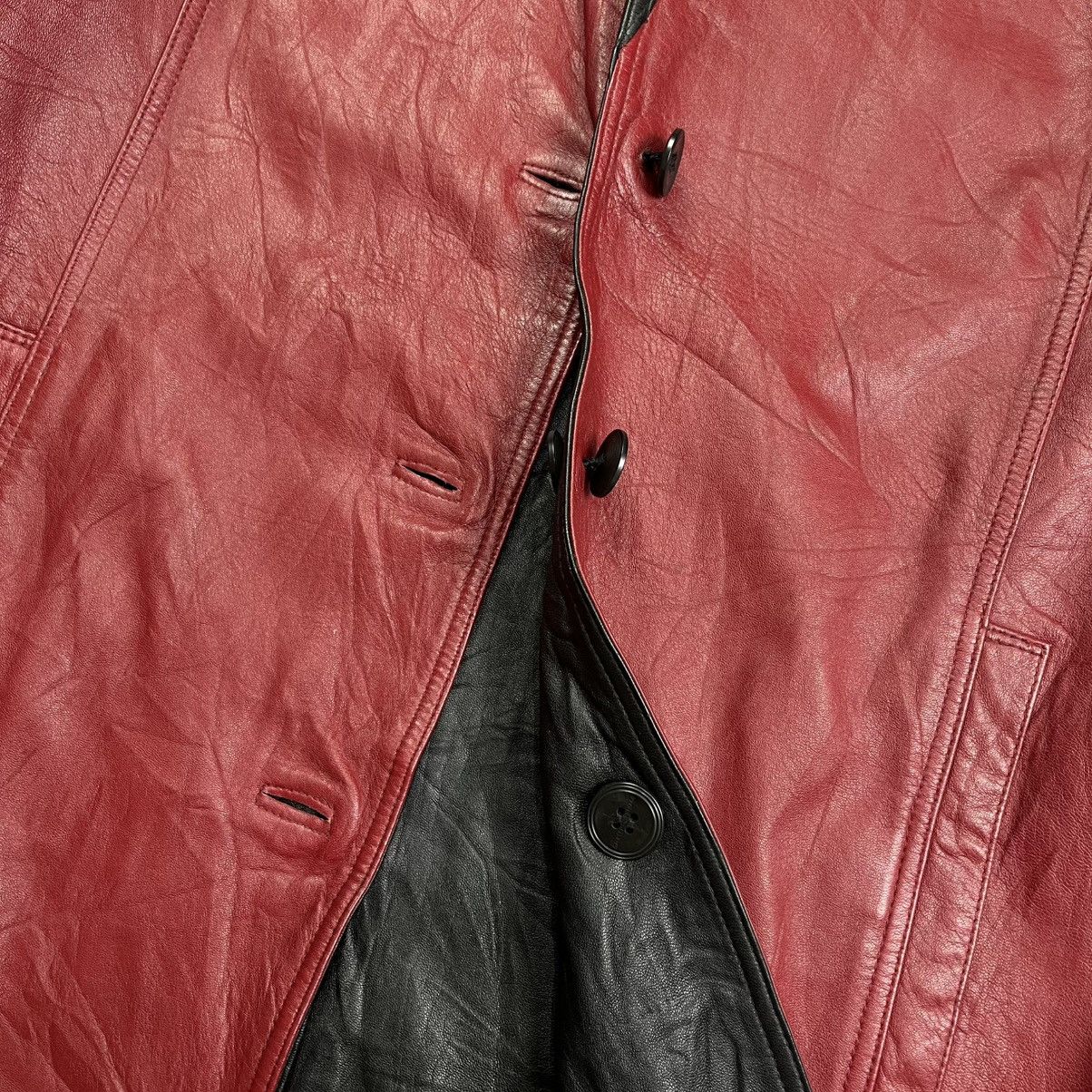 Jean Paul Gaultier Vintage 90s gaultier objet homme reversible leather jacket Size US L / EU 52-54 / 3 - 7 Thumbnail