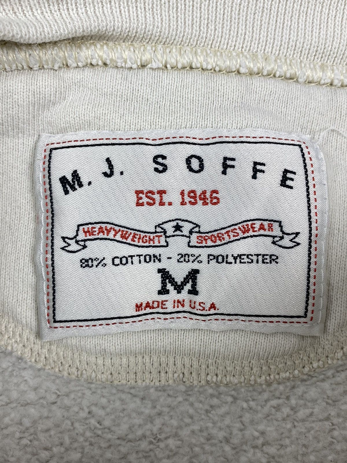 Vintage 90’s Vintage Distressed Soffe Heritage Spell Out Sweatshirt Size US M / EU 48-50 / 2 - 3 Thumbnail