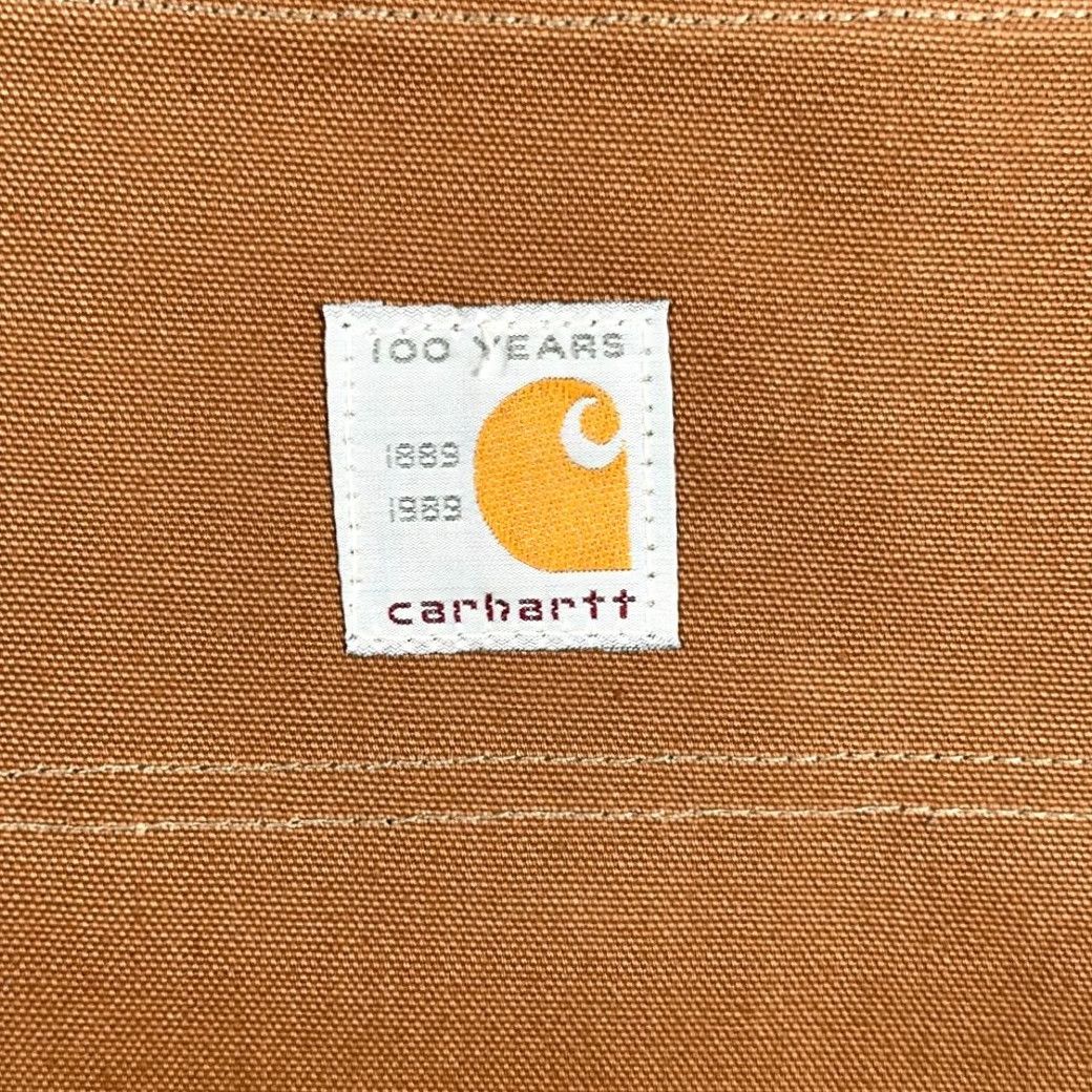 Carhartt VINTAGE Carhartt Pants Mens 38x33 Brown Canvas Duck USA 100 Years 80s Workwear Relaxed Straight Regular Size US 38 / EU 54 - 7 Thumbnail