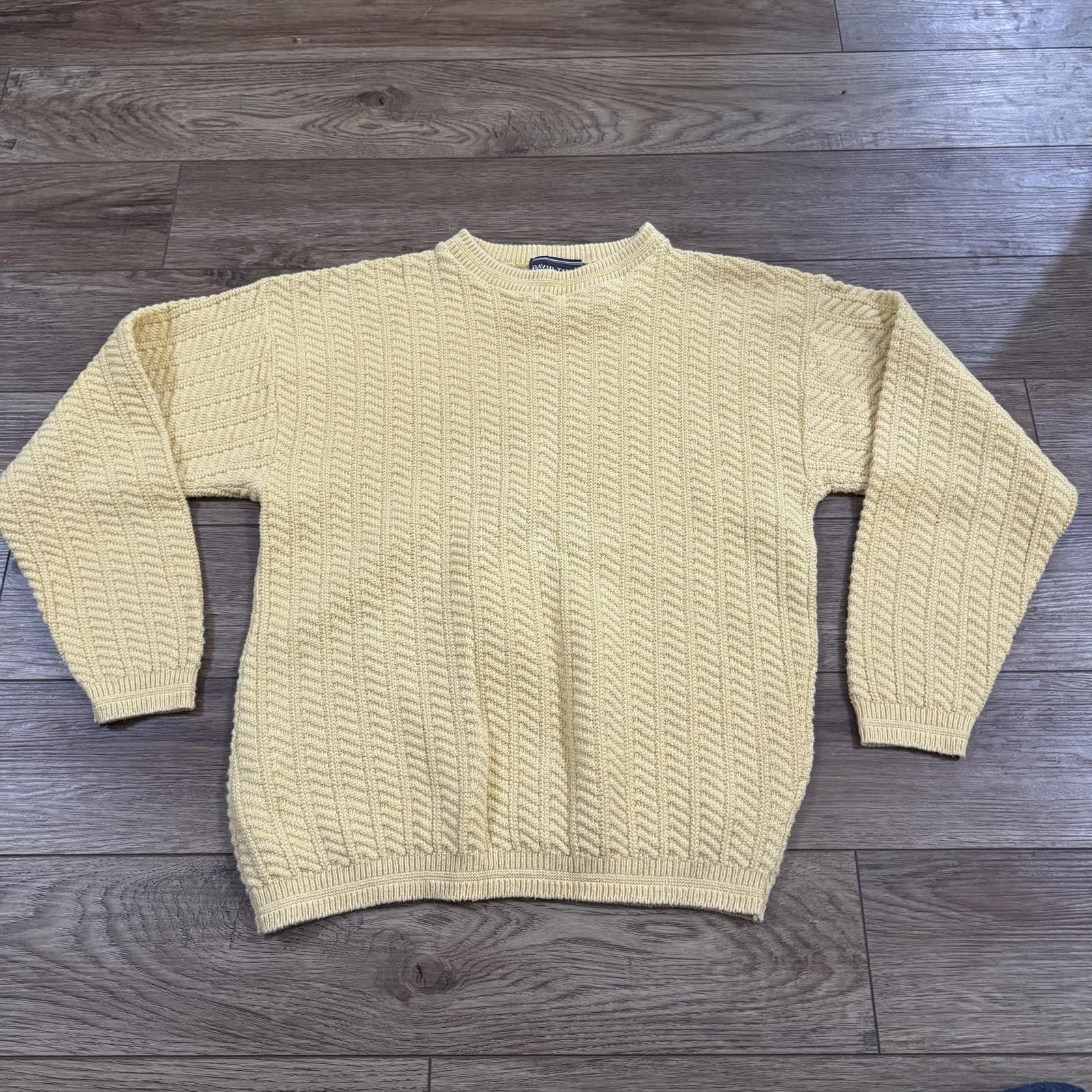 David Taylor Vintage 90s Knit Sweater David Taylor Size S Size US S / EU 44-46 / 1 - 1 Thumbnail