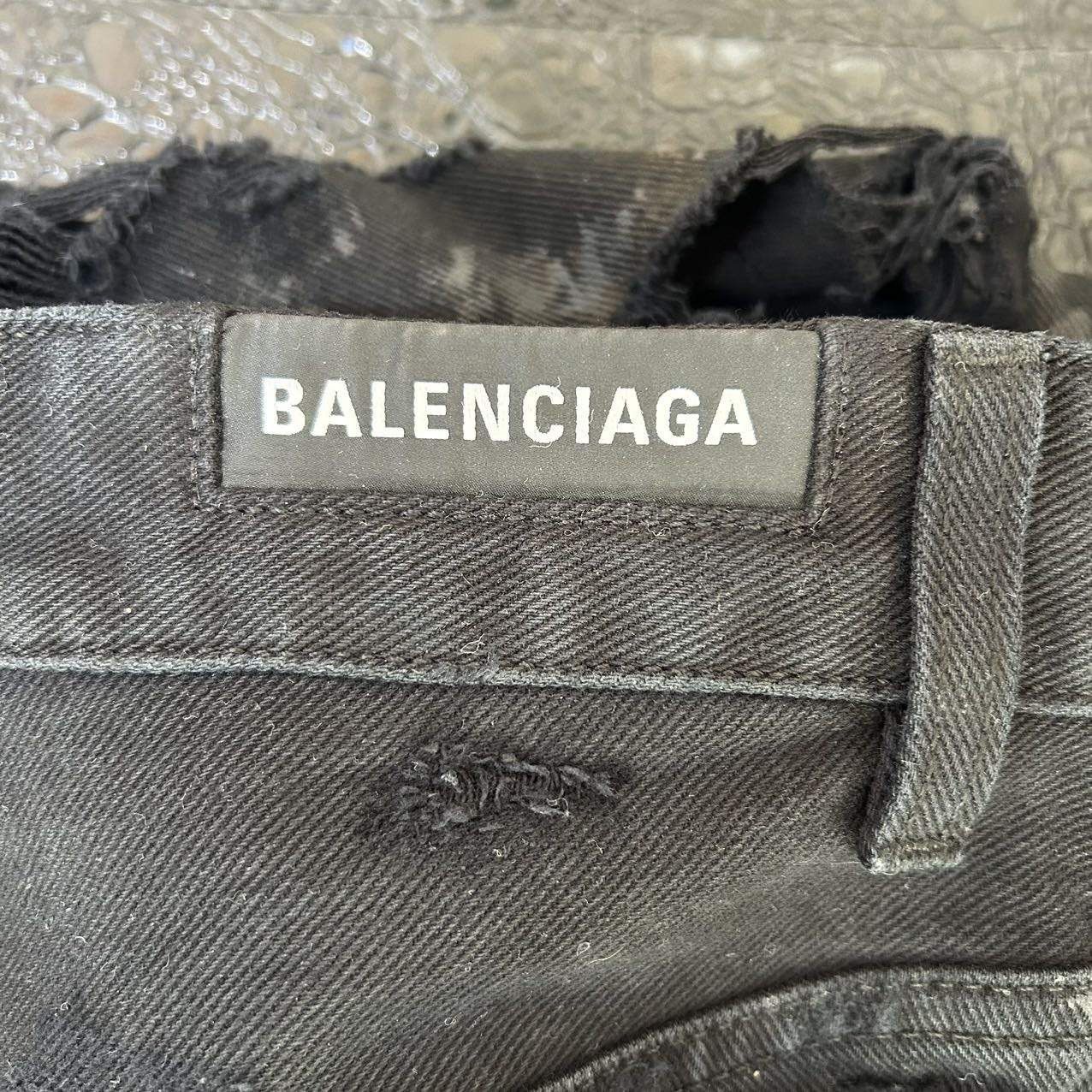 Balenciaga Balenciaga Mud Destroy Denim Size US 32 / EU 48 - 7 Thumbnail