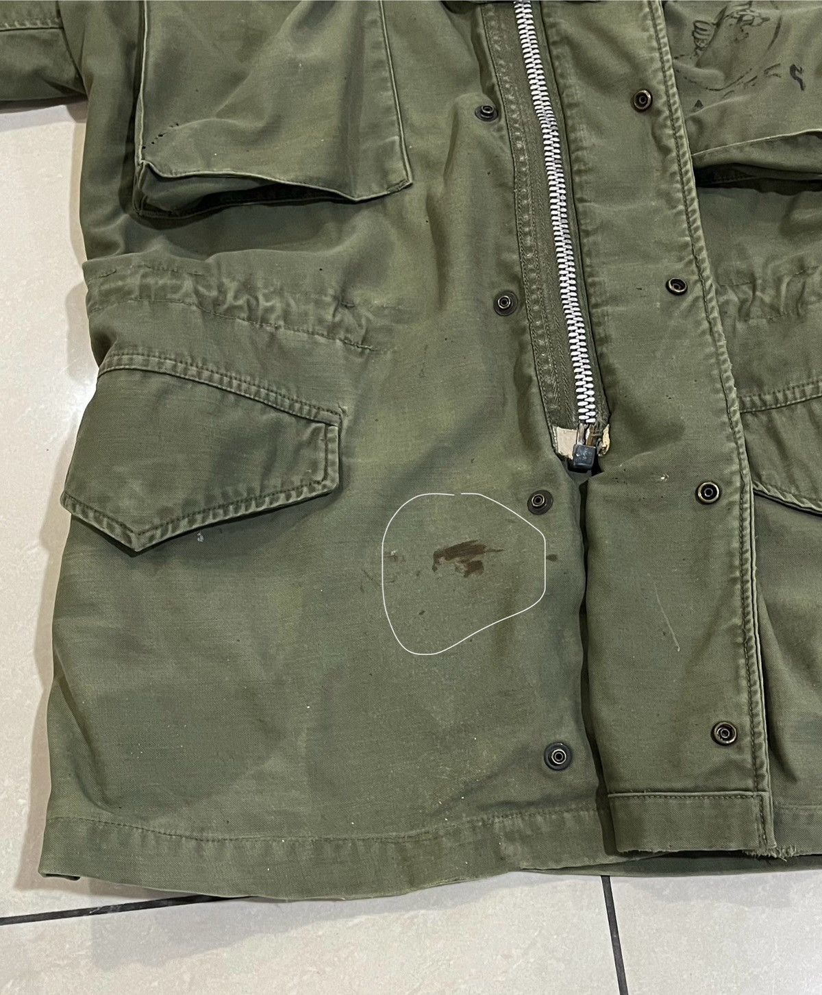 Vintage True Vintage 1960s 1st Pattern M65 Us Army Field Jacket Size US M / EU 48-50 / 2 - 14 Thumbnail
