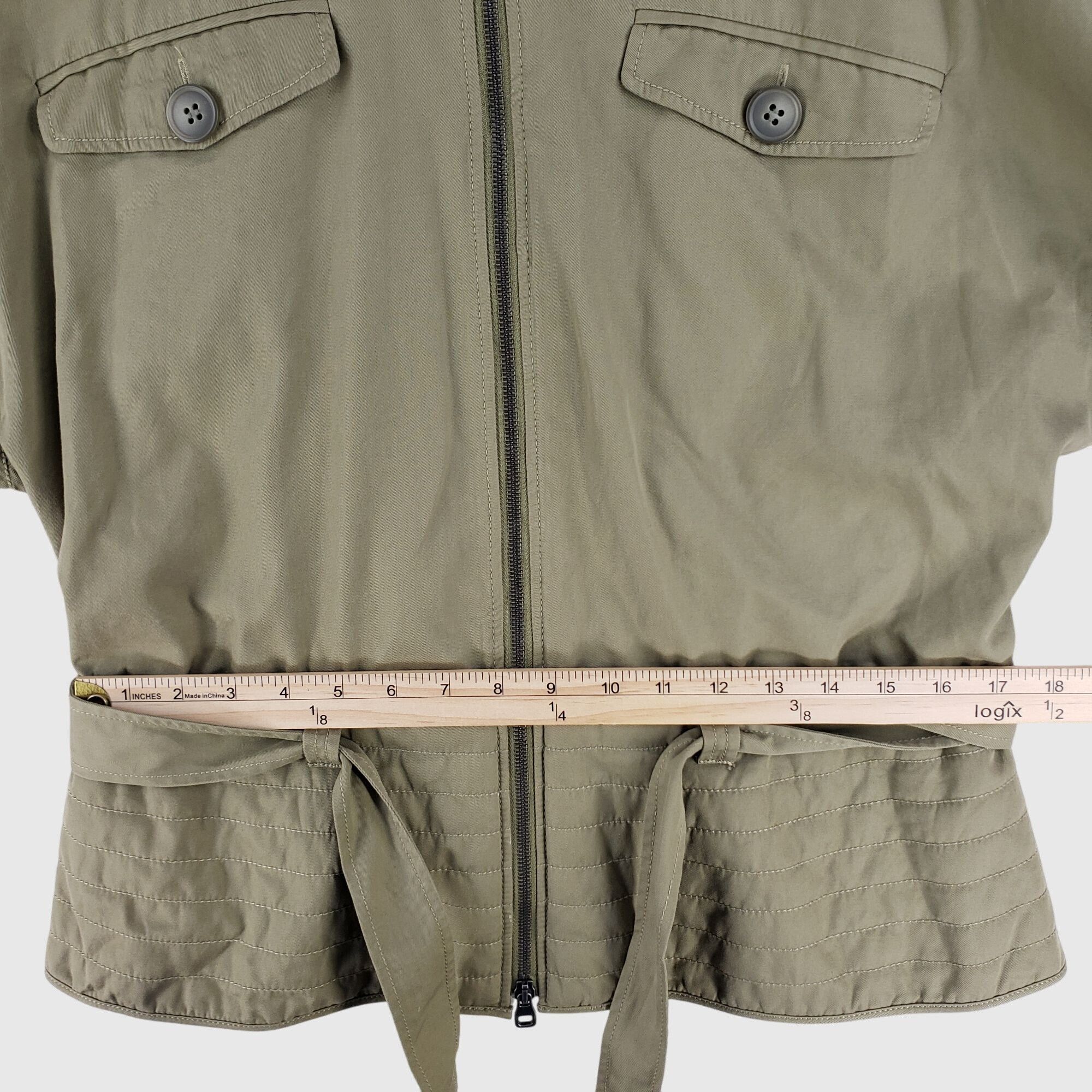 Nordstrom Nordstrom Signature Women’s Utility Belted Jacket Size L Size L / US 10 / IT 46 - 8 Thumbnail