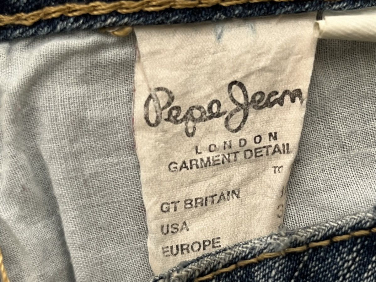 Pepe Jeans Pepe jeans 2000s y2k vintage patchwork jeans embroidered Size US 30 / EU 46 - 11 Thumbnail