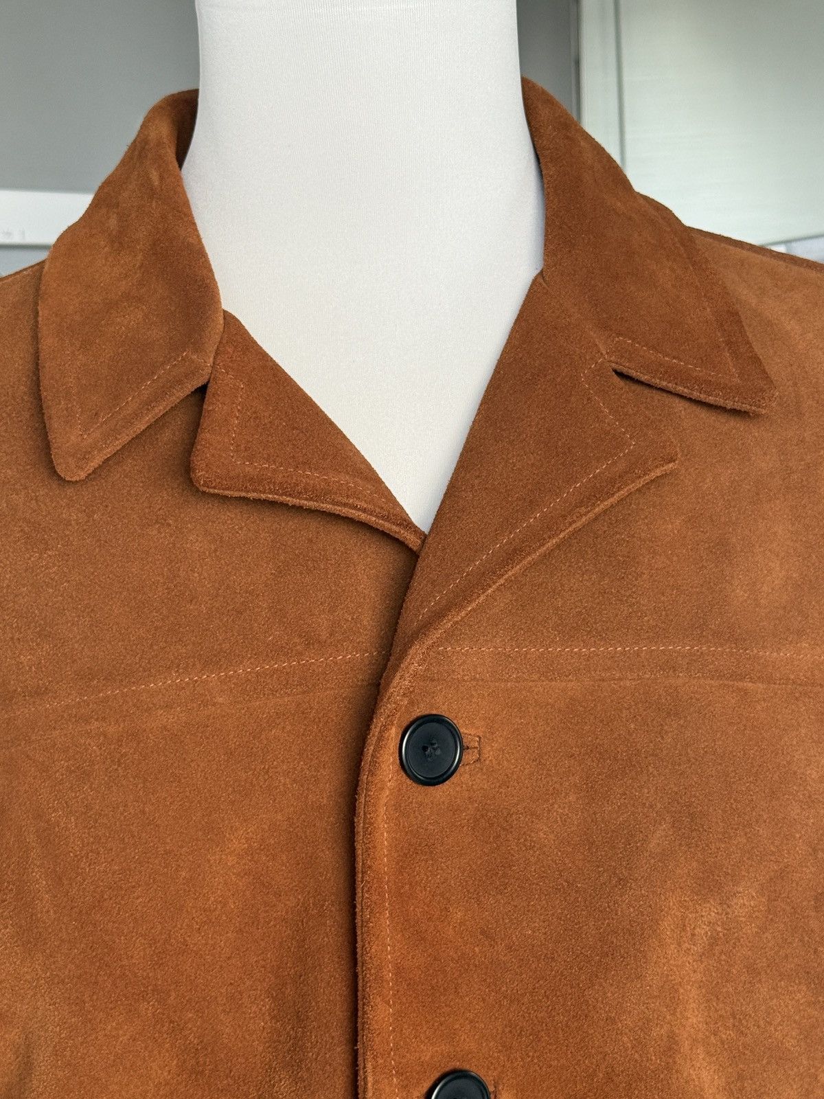 Sandro Sandro SS15 Byrds Leather Suede Jacket Slimane Size US XL / EU 56 / 4 - 4 Thumbnail