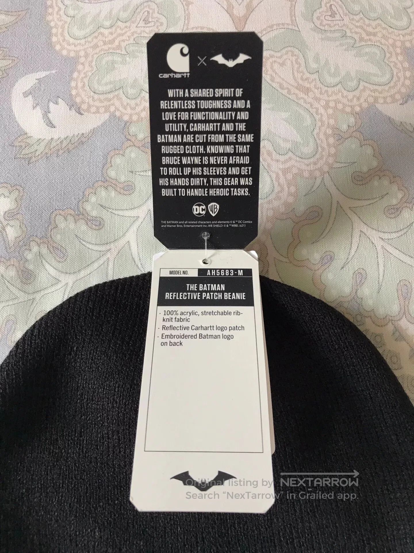 Carhartt Carhartt x Batman Knit Beanie. Size ONE SIZE - 6 Thumbnail