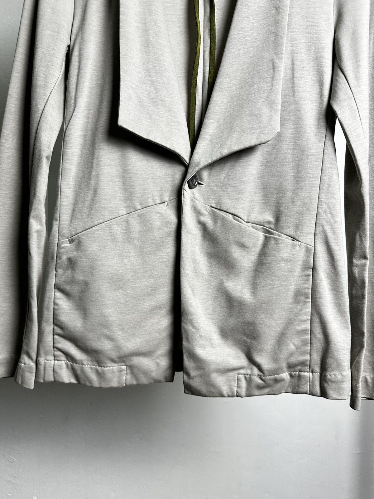 Designer × Le Grande Bleu (L.G.B.) × Tornado Mart Tornado Mart Open Front One Button Jacket Size S / US 4 / IT 40 - 3 Thumbnail