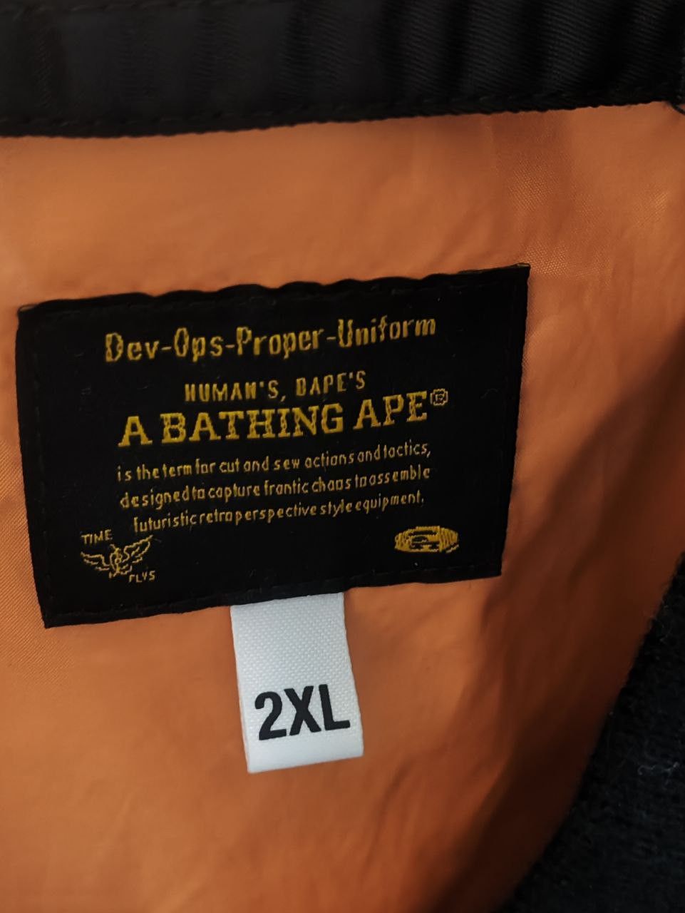 Bape A Bathing Ape Bomber Jacket Size US XXL / EU 58 / 5 - 3 Thumbnail