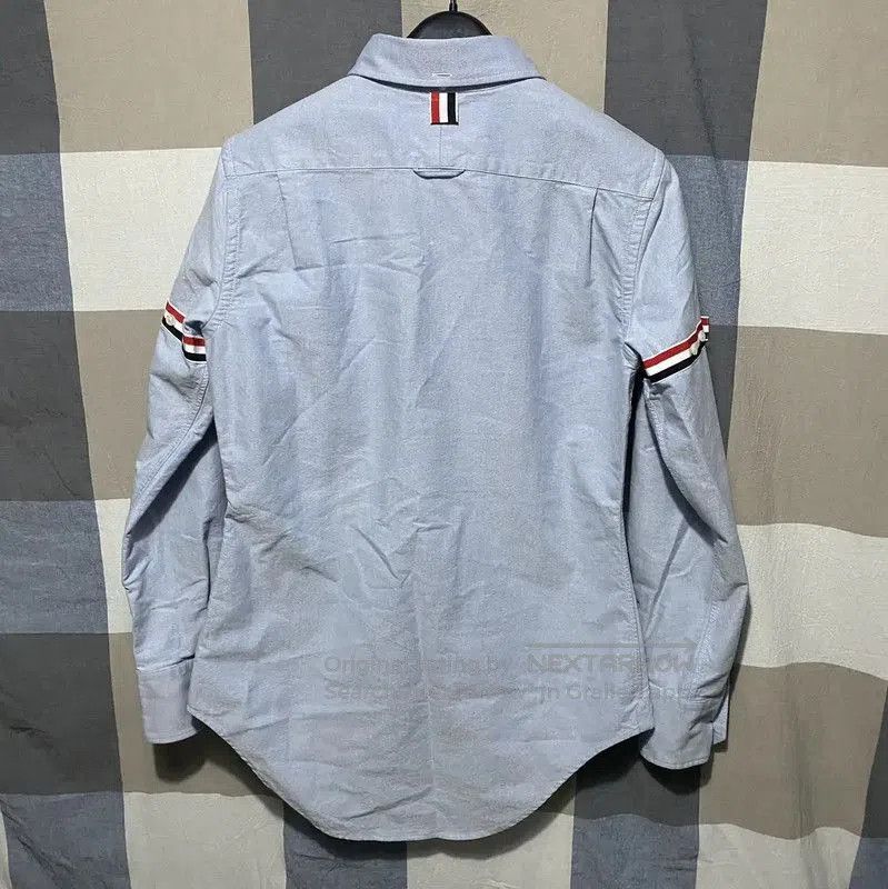 Thom Browne Thom Browne Light Blue Cotton Women's Shirt . Size M / US 6-8 / IT 42-44 - 2 Thumbnail