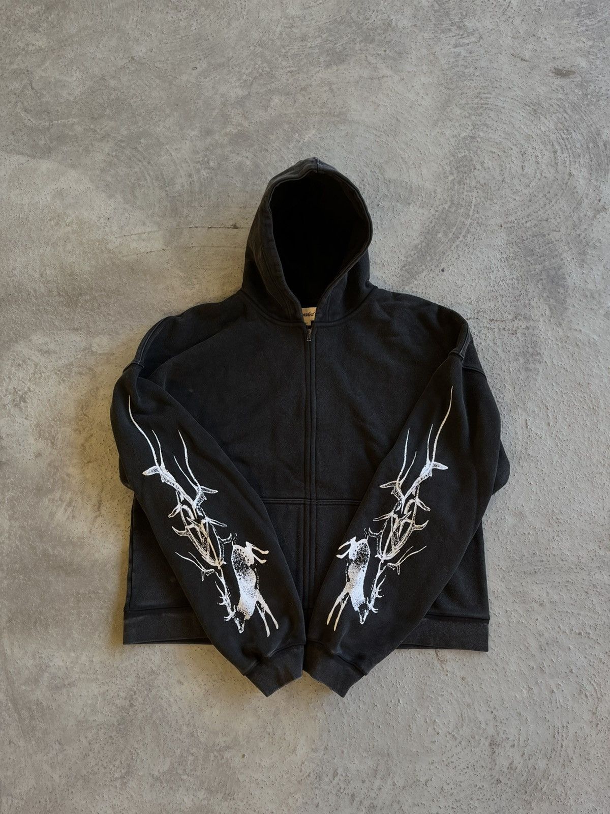 STAFF WORKFORCE Crashed Deer Tribal Zip Up Size US XL / EU 56 / 4 - 2 Thumbnail