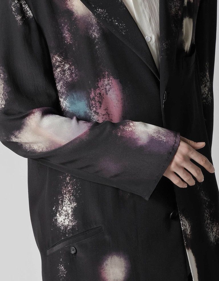 Yohji Yamamoto Pour Homme SS25 Color Scheme Print Silk Jacket Size US L / EU 52-54 / 3 - 5 Thumbnail