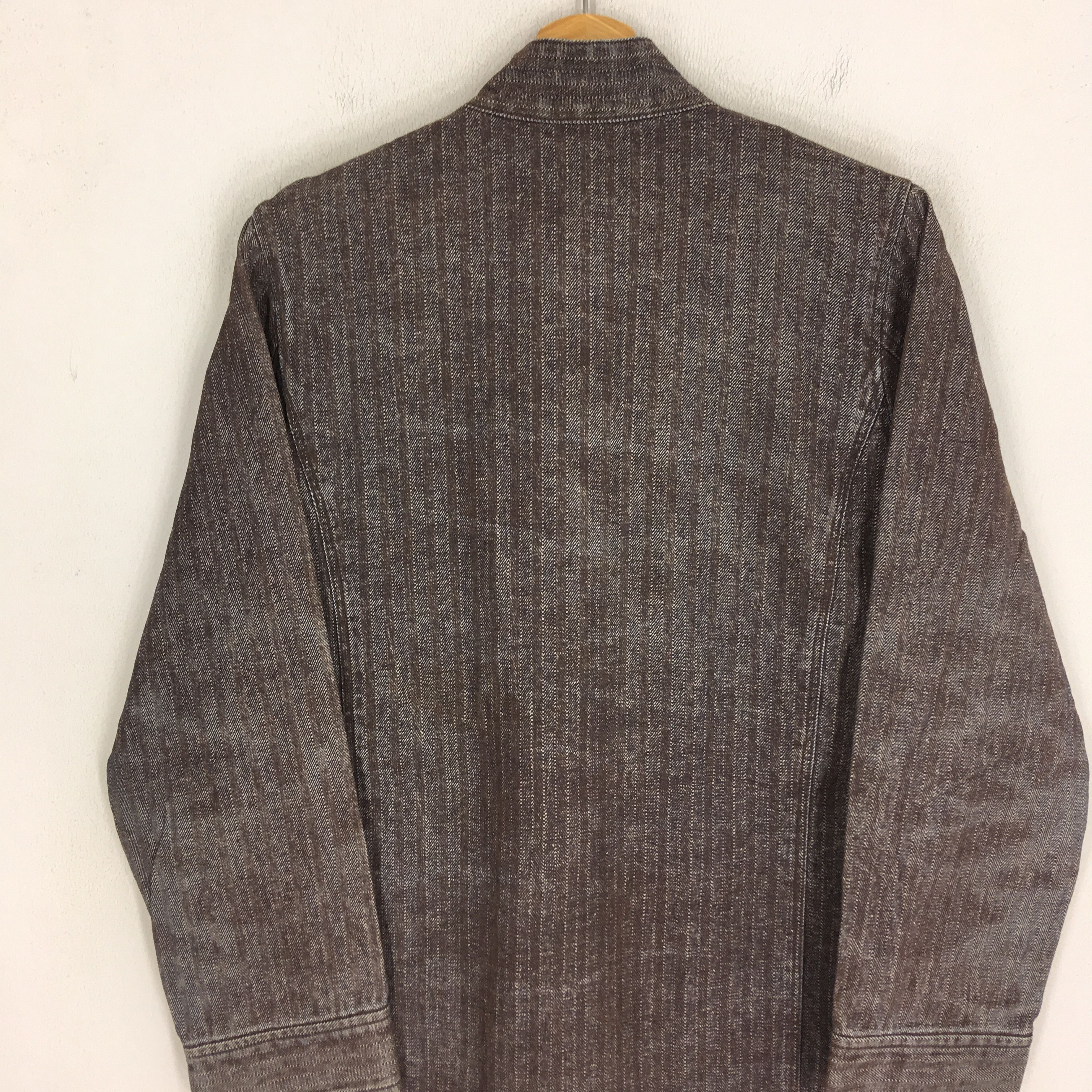 Japanese Brand Vintage 90s Retro Denim Jeans Workers FrenchworkJacket Size US M / EU 48-50 / 2 - 7 Thumbnail