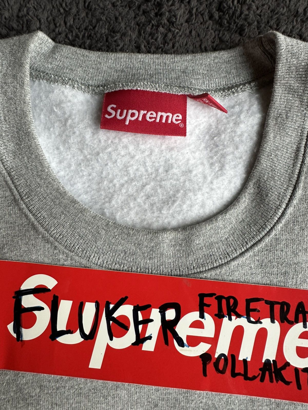 Supreme Supreme Bogo sweatshirt size XL used 9/10 Size US XL / EU 56 / 4 - 4 Thumbnail