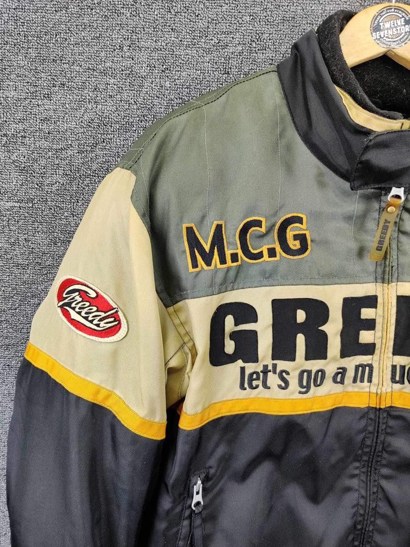 Greedy Genius Vintage Greedy Racing Motorcycle Bikers Ridding Jacket Size US M / EU 48-50 / 2 - 11 Thumbnail