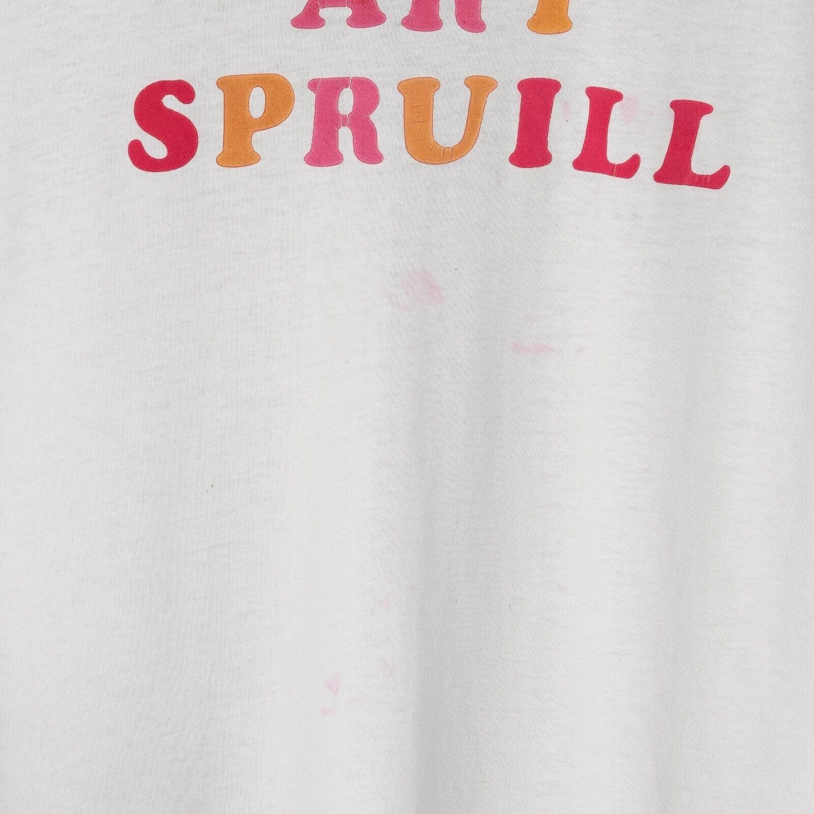 Vintage Vintage 80s Art Spruill Ringer T Shirt M - Army Distressed Size US M / EU 48-50 / 2 - 3 Thumbnail