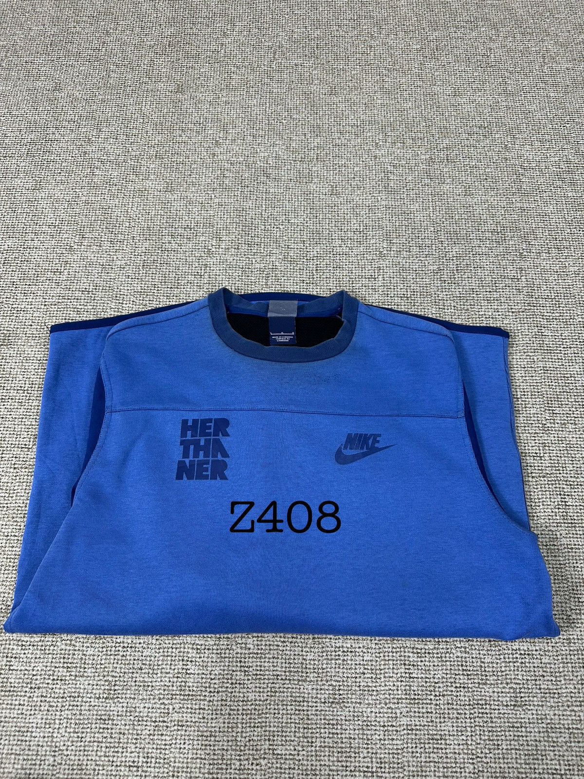 Nike Y2k Nike 2 Tone Sweatshirt Z408 Size US L / EU 52-54 / 3 - 13 Thumbnail