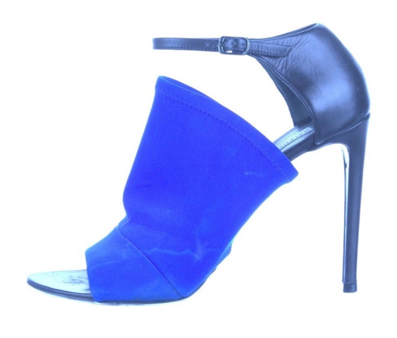 Balenciaga Balenciaga Neoprene/Leather Sandals Sz 40/9 USA $ 849 Italy Size US 9 / IT 39 - 2 Thumbnail