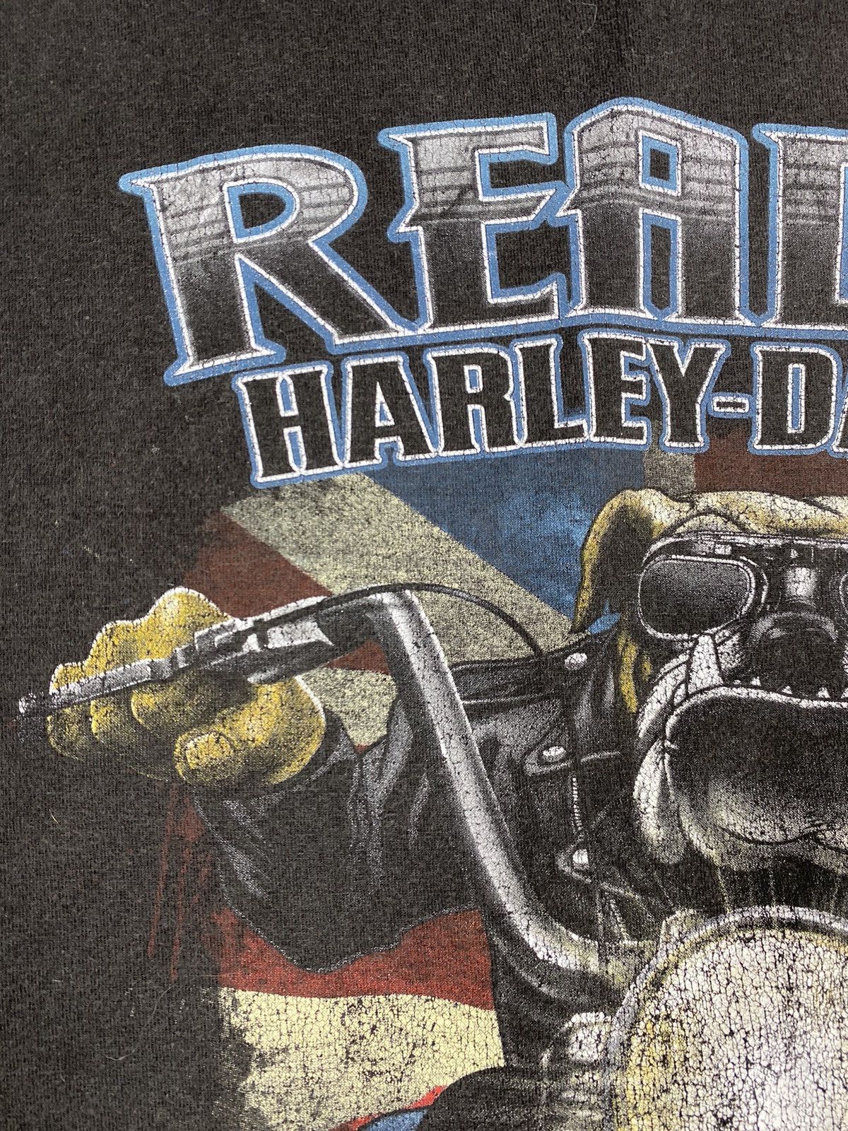 Harley Davidson × Vintage Vintage Harley Davidson 2010 Biker Tee T Shirt Size US XXL / EU 58 / 5 - 7 Thumbnail