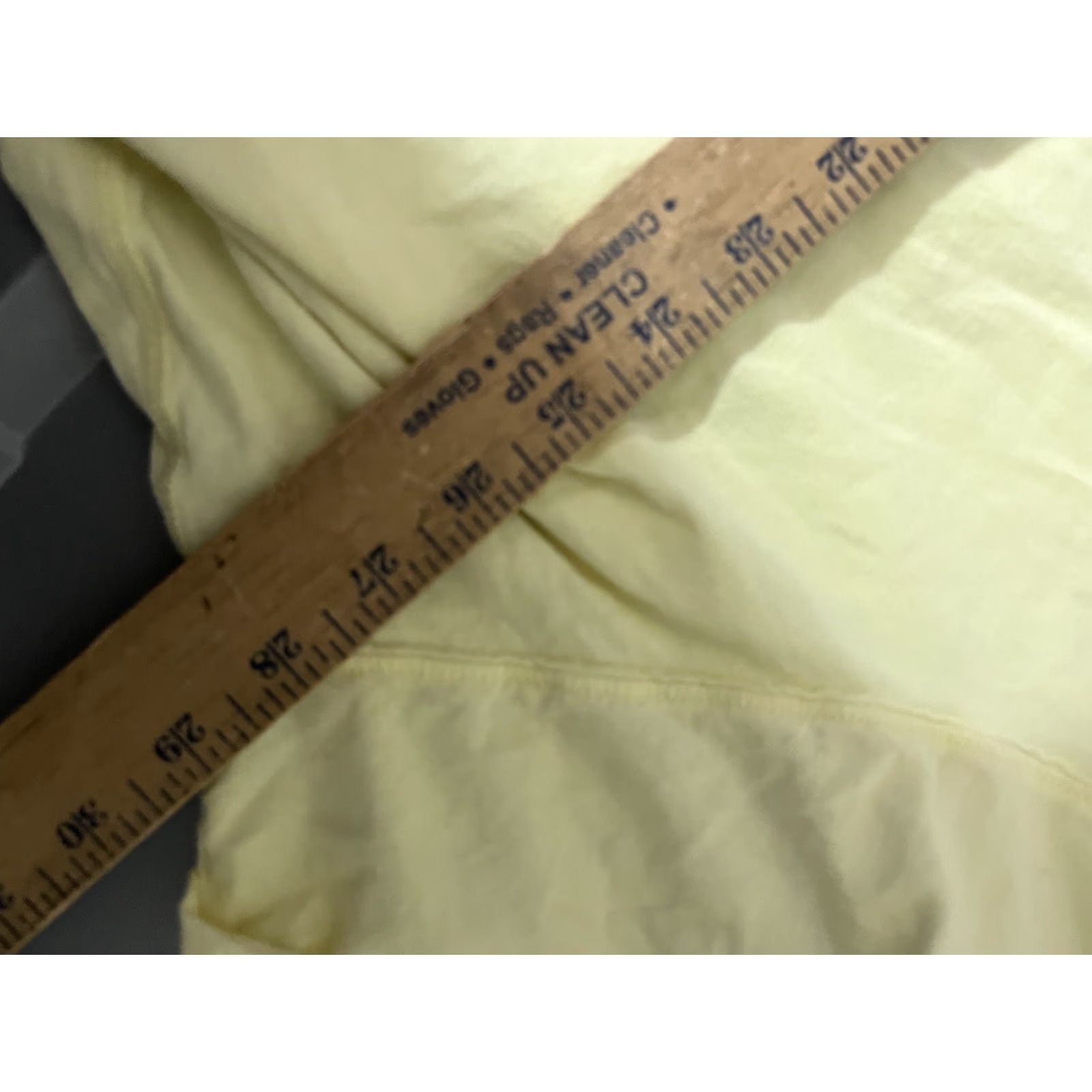DKNY DKNY Sport Shirt Women 3X Yellow Cropped Crew Neck Plus Size Womens Size XXL / US 16-18 / IT 52-54 - 6 Thumbnail