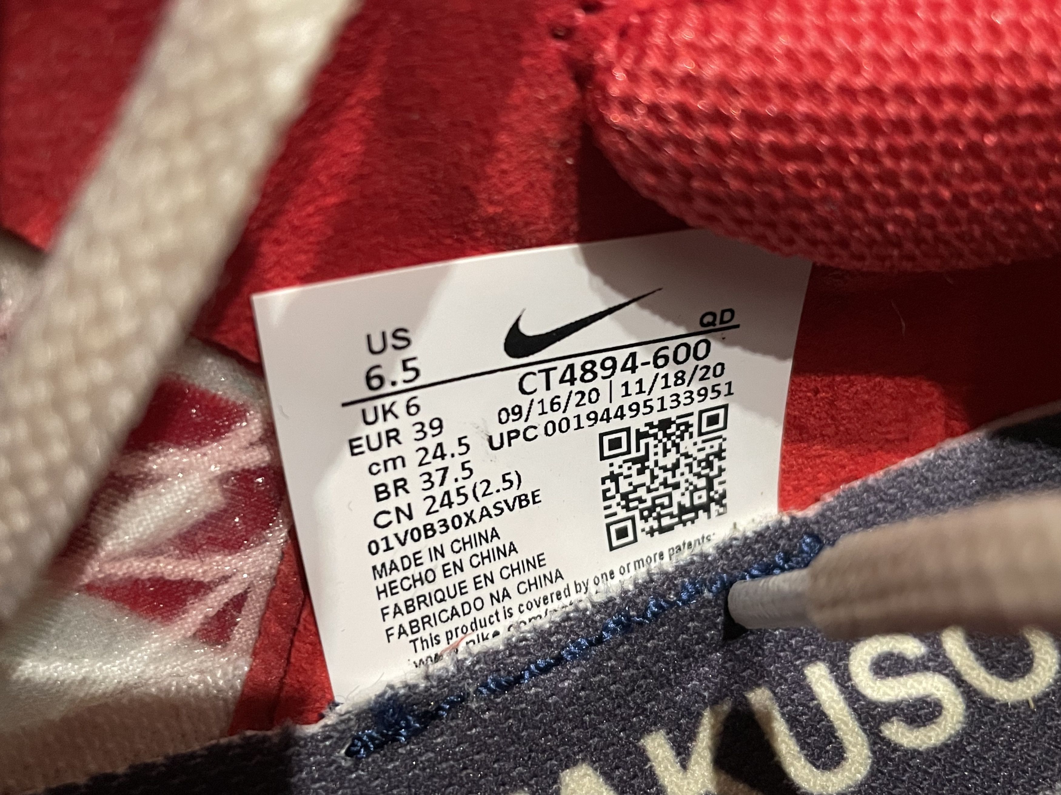 Gyakusou Men’s Nike × Undercover Gyakusou ZoomX Vaporfly Next% RARE Size US 6.5 / EU 39-40 - 9 Thumbnail