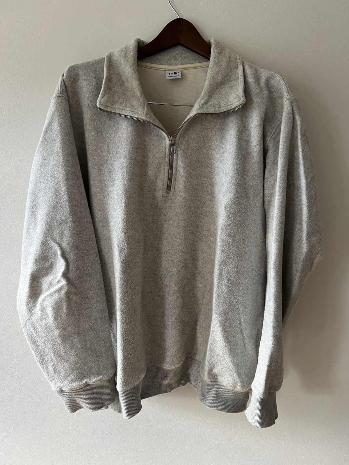 NN07 Western Half Zip in Grey Size US XXL / EU 58 / 5 - 1 Thumbnail