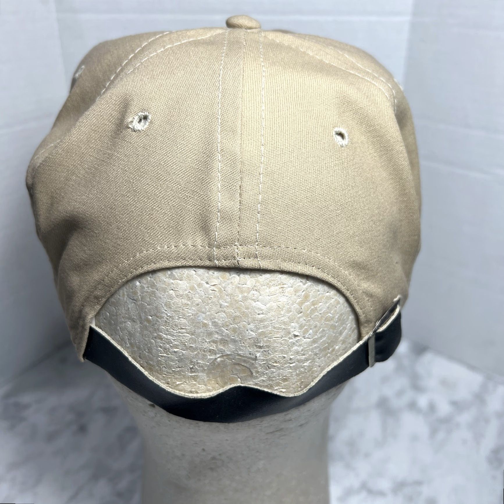 Vintage VINTAGE Pinnacle Peaks Country Club Hat Scottsdale Arizona Adjustable Rope Strapback Tan Trucker Cap Mens/Unisex Size ONE SIZE - 4 Thumbnail
