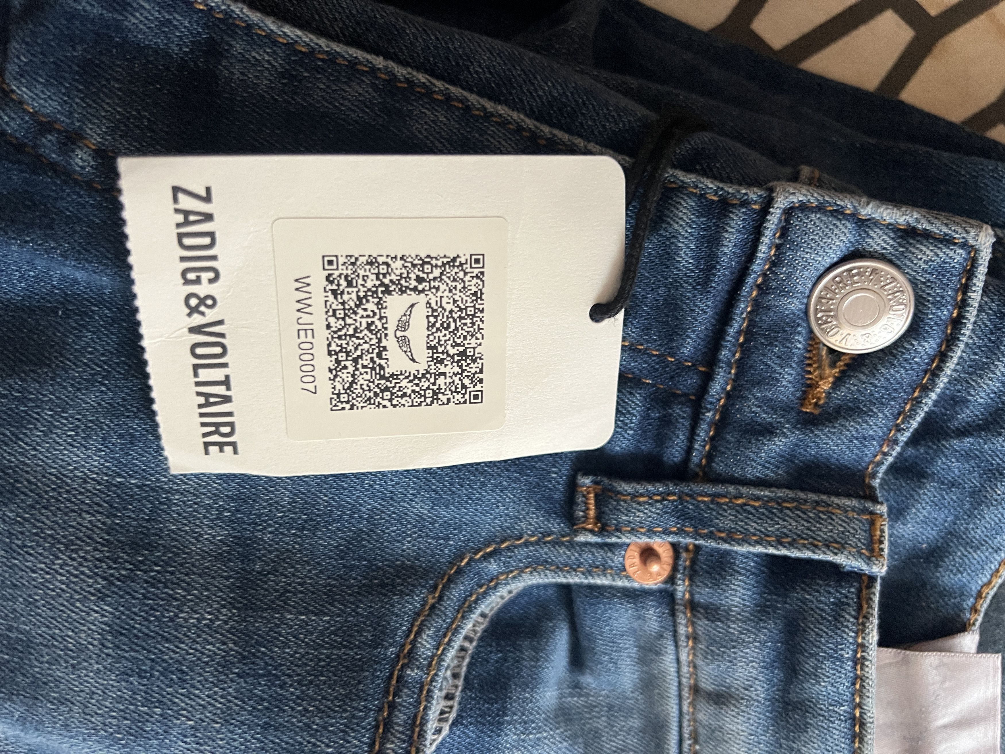 Zadig & Voltaire Джинси zadig & voltaire mom jeans eco Size 27" / US 4 / IT 40 - 5 Thumbnail
