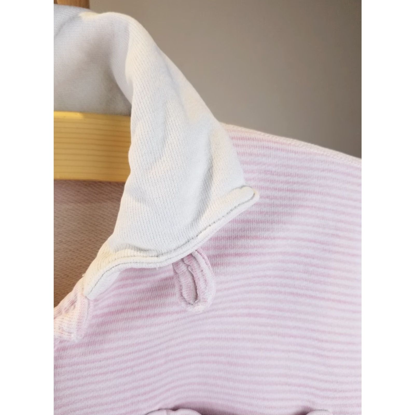 Polo Ralph Lauren VINTAGE 80' RALPH LAUREN POLO PINK STRIPED BUTTON DOWN SWEATSHIRT XL MEN Size US XL / EU 56 / 4 - 5 Thumbnail