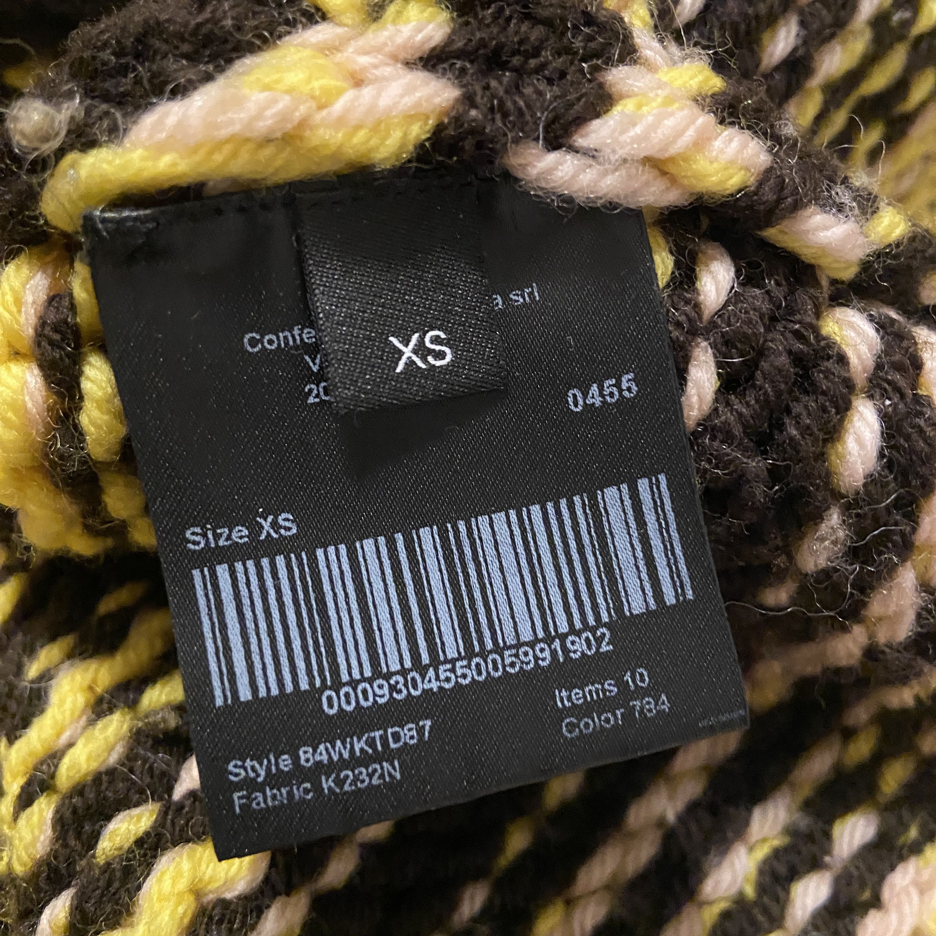 Calvin Klein 205W39NYC CALVIN KLEIN 205W39NYC RAF SIMONS HANDKNIT SWEATER Size XS / US 0-2 / IT 36-38 - 6 Thumbnail