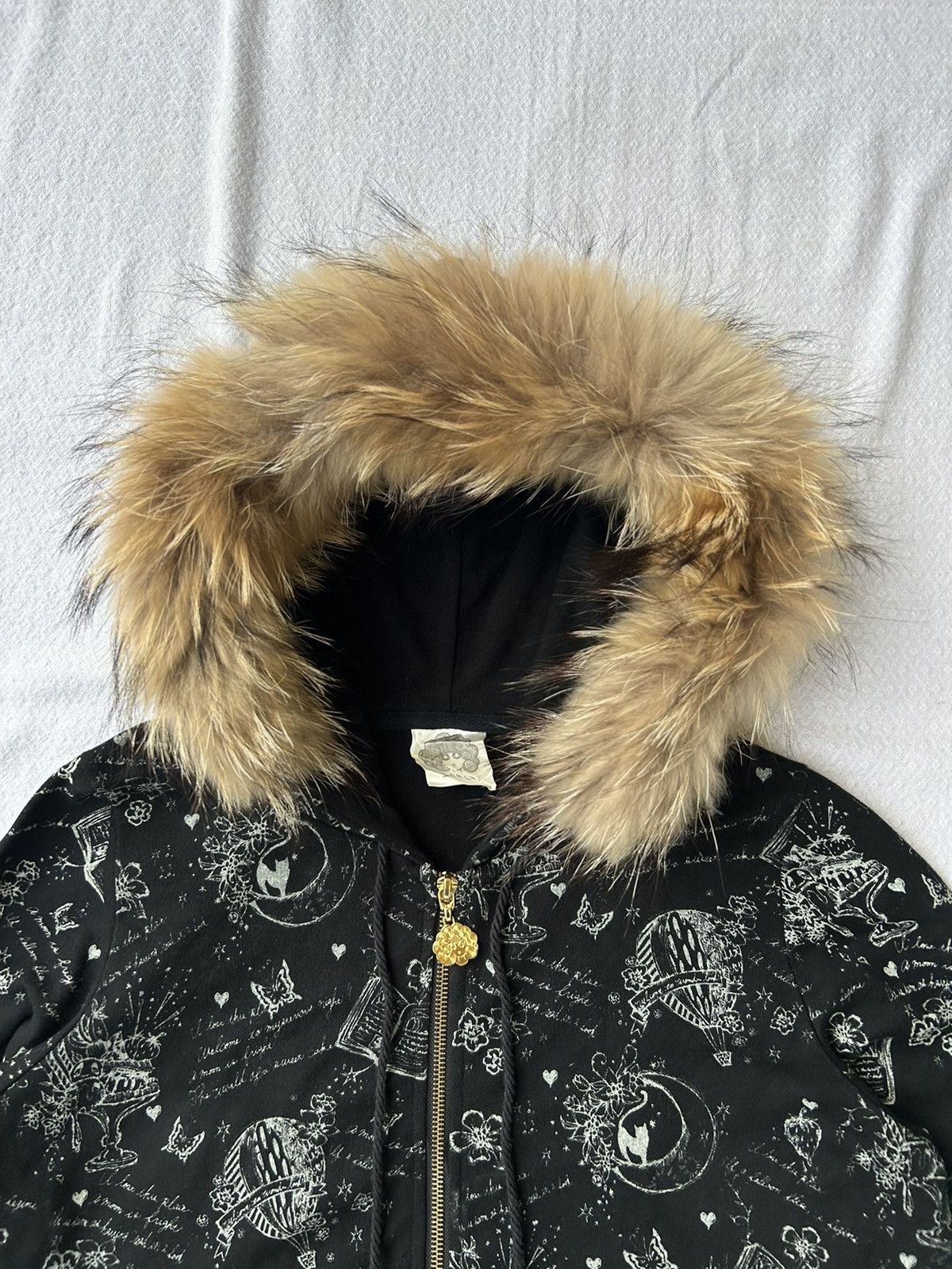 Beauty Beast Scolar fur zip hoodie full print style Ifsixwasnine lgb Size US L / EU 52-54 / 3 - 8 Thumbnail