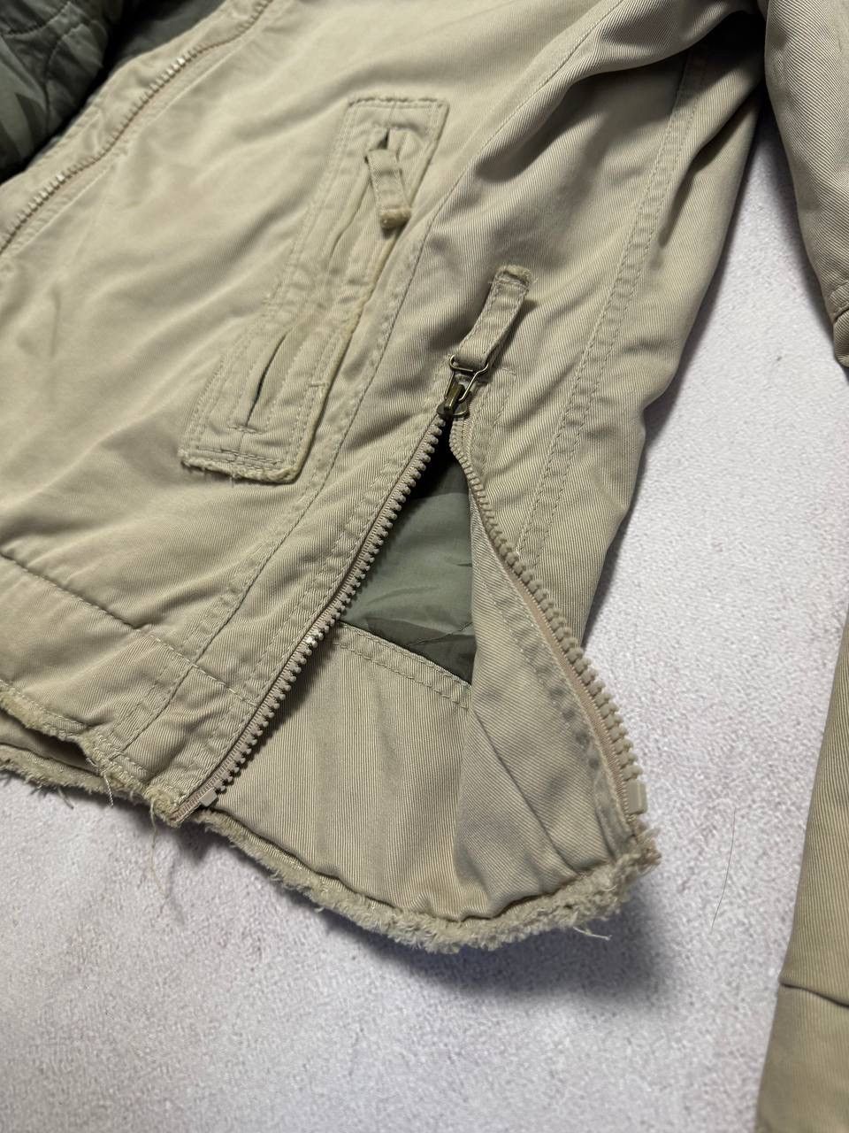 Diesel Vintage Diesel Denim Jacket Active Bomber Baggy Y2K 90s Size US L / EU 52-54 / 3 - 6 Thumbnail