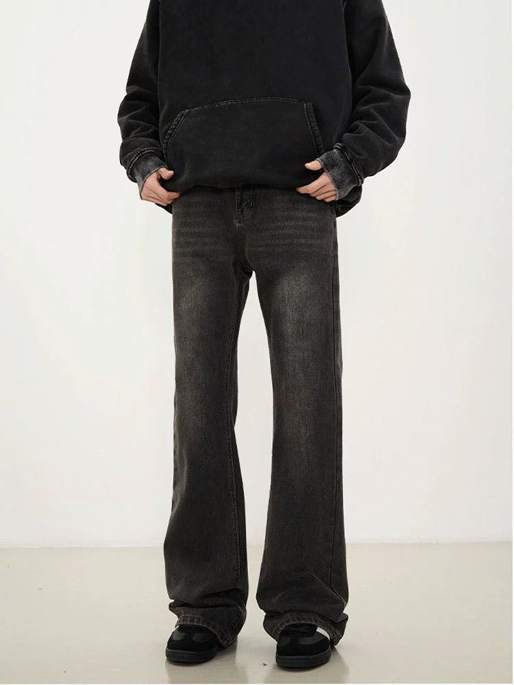 Jean American retro men's hip-hop straight cleanfit flared jeans Size US 32 / EU 48 - 1 Thumbnail
