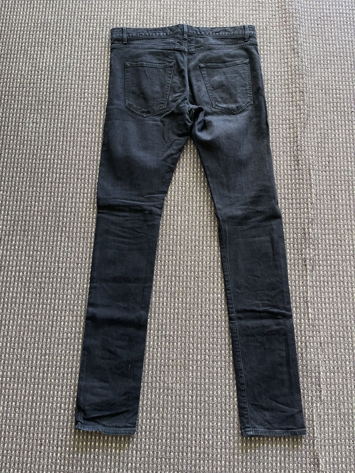 Saint Laurent Paris SLP 14AW Knee Slit D02 Jeans Size US 32 / EU 48 - 2 Thumbnail