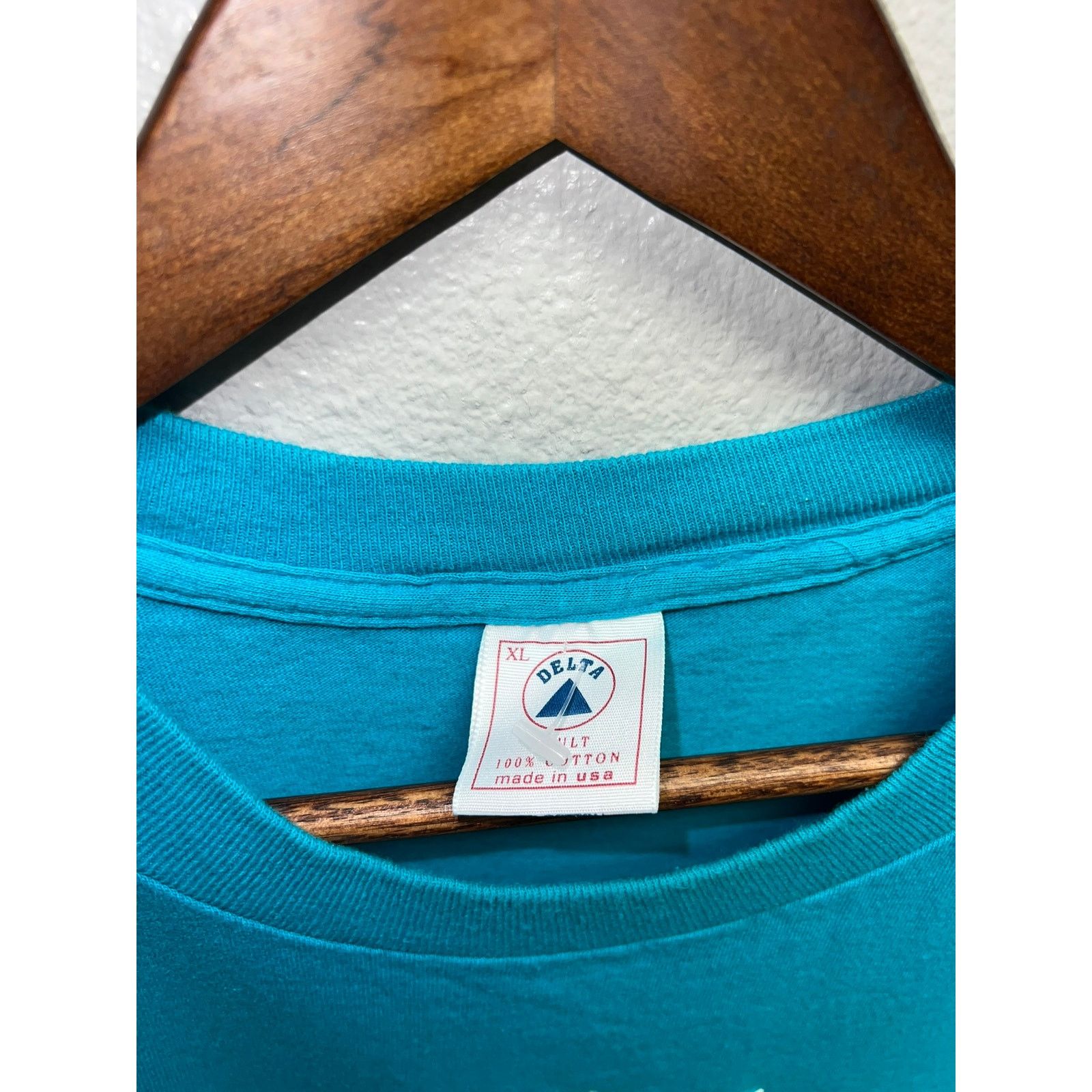 Delta Vintage Connecticut Shirt The Constitution State Teal 90s XL Size US XL / EU 56 / 4 - 6 Thumbnail