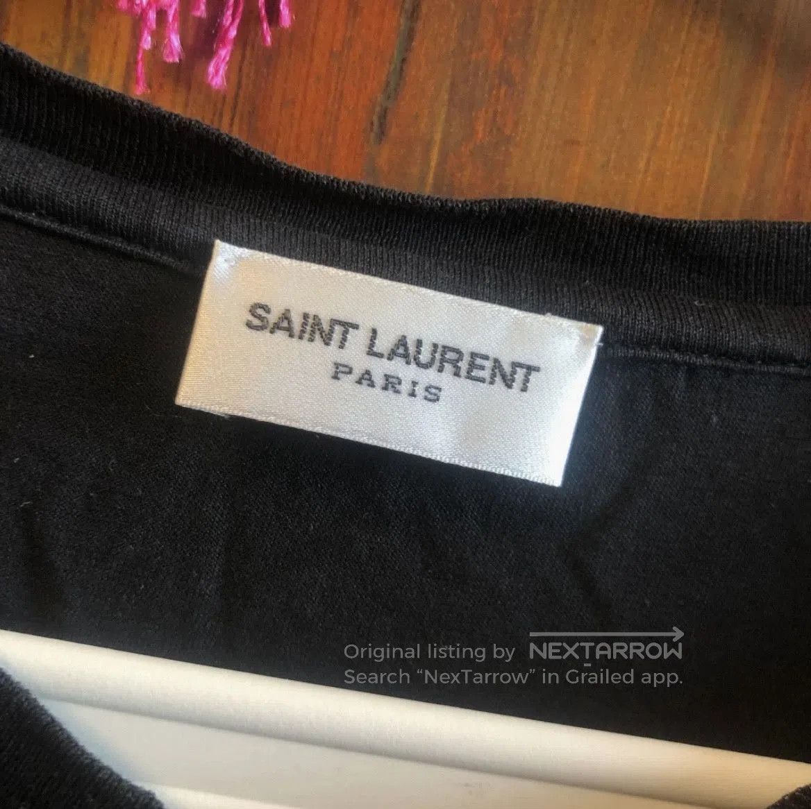 Saint Laurent Paris Saint Laurent Paris SLP Graphic T-shirt. Size US XS / EU 42 / 0 - 2 Thumbnail