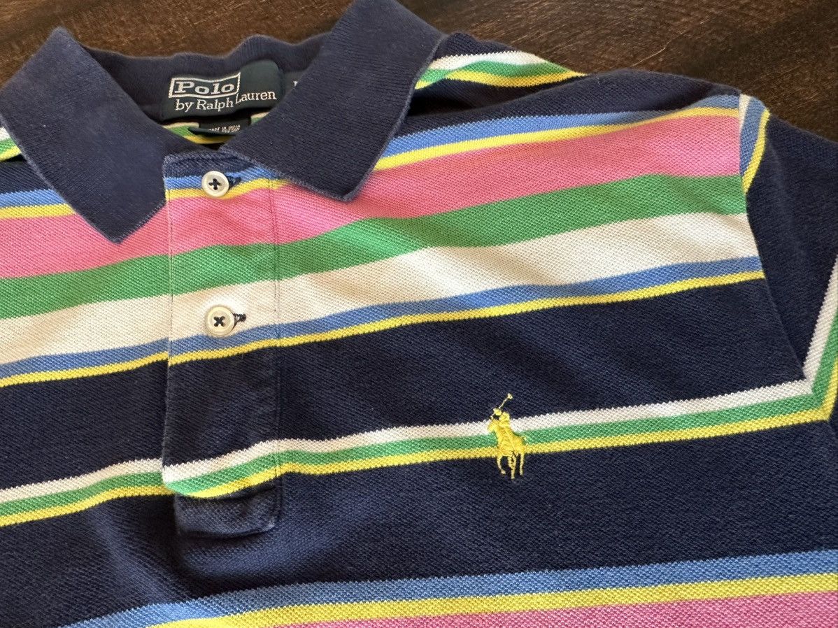 Polo Ralph Lauren VTG Polo Ralph Lauren Men’s Multi-Color Striped Polo-Med Size US M / EU 48-50 / 2 - 2 Thumbnail