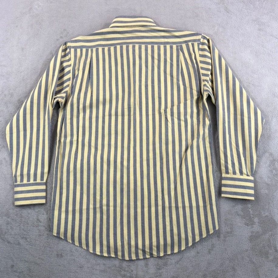Paul Smith Paul Smith London Dress Shirt Mens 15.5 32-33 Black Gold Geometric Designer Italy NWOT Size 42R - 5 Thumbnail