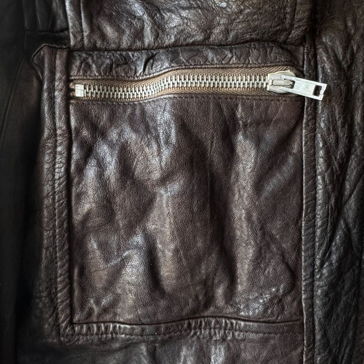 Rick Owens Rick Owens FW2008 Dust Hammered Lamb Leather Bruiser Jacket Size US M / EU 48-50 / 2 - 4 Thumbnail