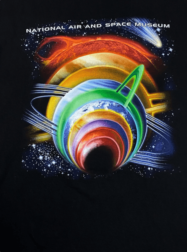 Arts & Science Vintage NATIONAL AND AIR SPACE MUSEUM T-Shirt Size US L / EU 52-54 / 3 - 2 Thumbnail