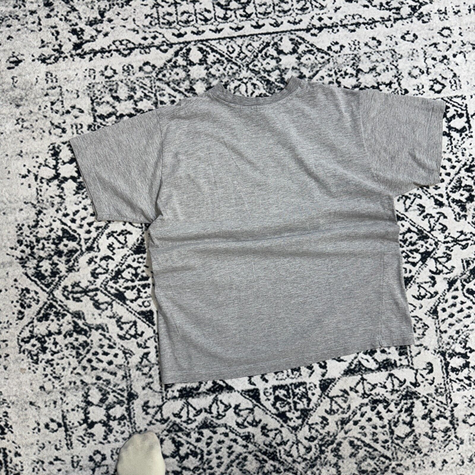 Vintage Vintage Gray Cotton T-Shirt Size M Bart Gravity Skate Y2K Size US M / EU 48-50 / 2 - 10 Thumbnail