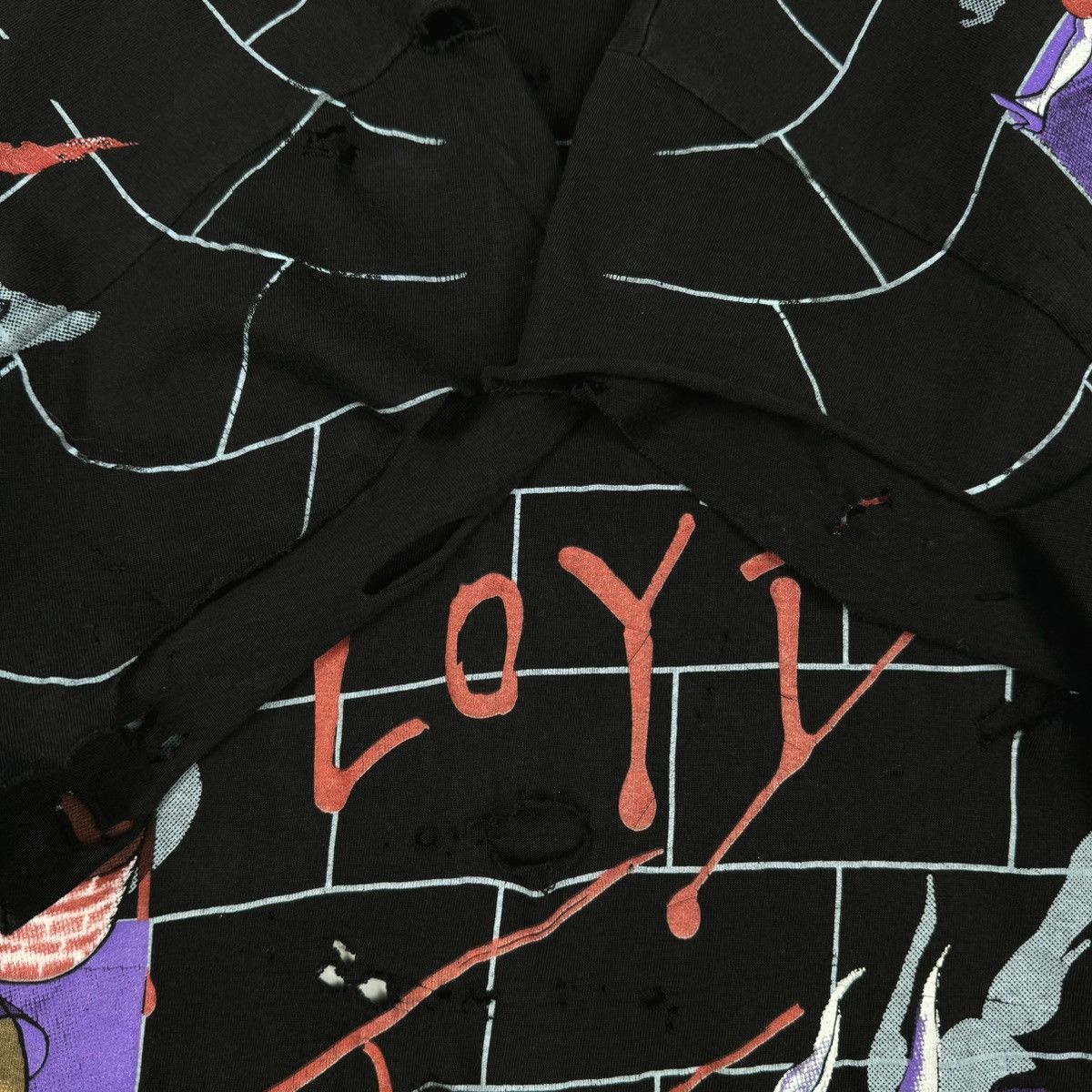 Band Tees Vintage 1982 Pink Floyd ‘The Wall’ Winterland AOP T Shirt Size US XL / EU 56 / 4 - 8 Thumbnail