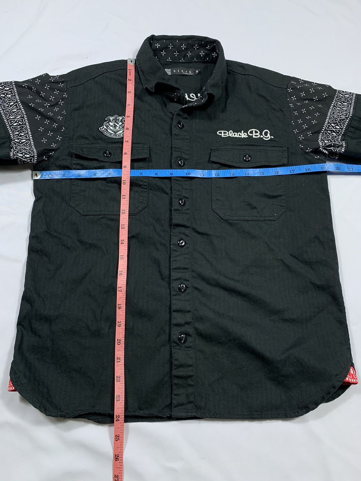Hysteric Glamour × If Six Was Nine × Japanese Brand Black Punk Shirt Gothic Style Size US S / EU 44-46 / 1 - 5 Thumbnail