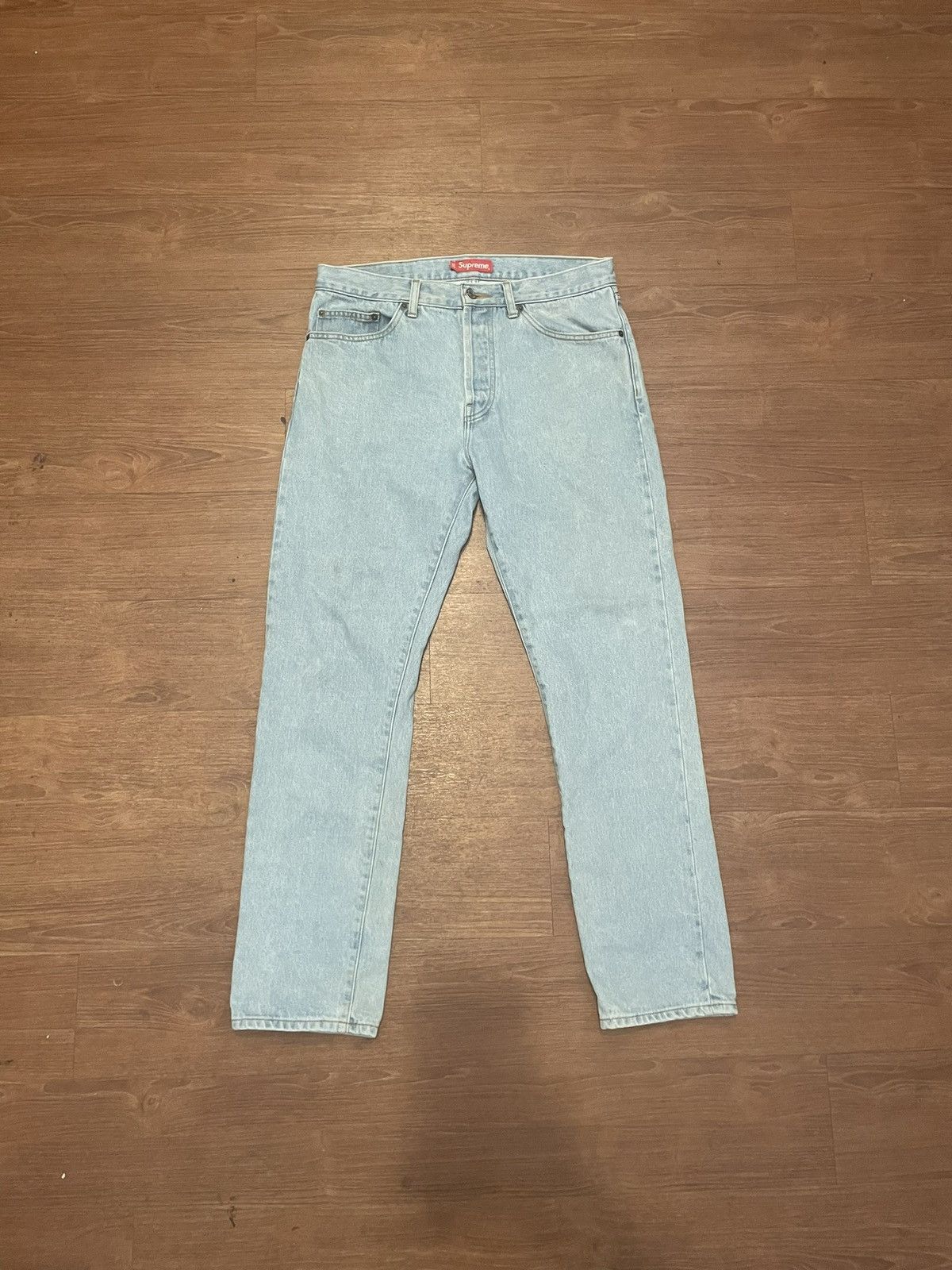 Supreme Supreme stone washed denim Size US 32 / EU 48 - 1 Thumbnail
