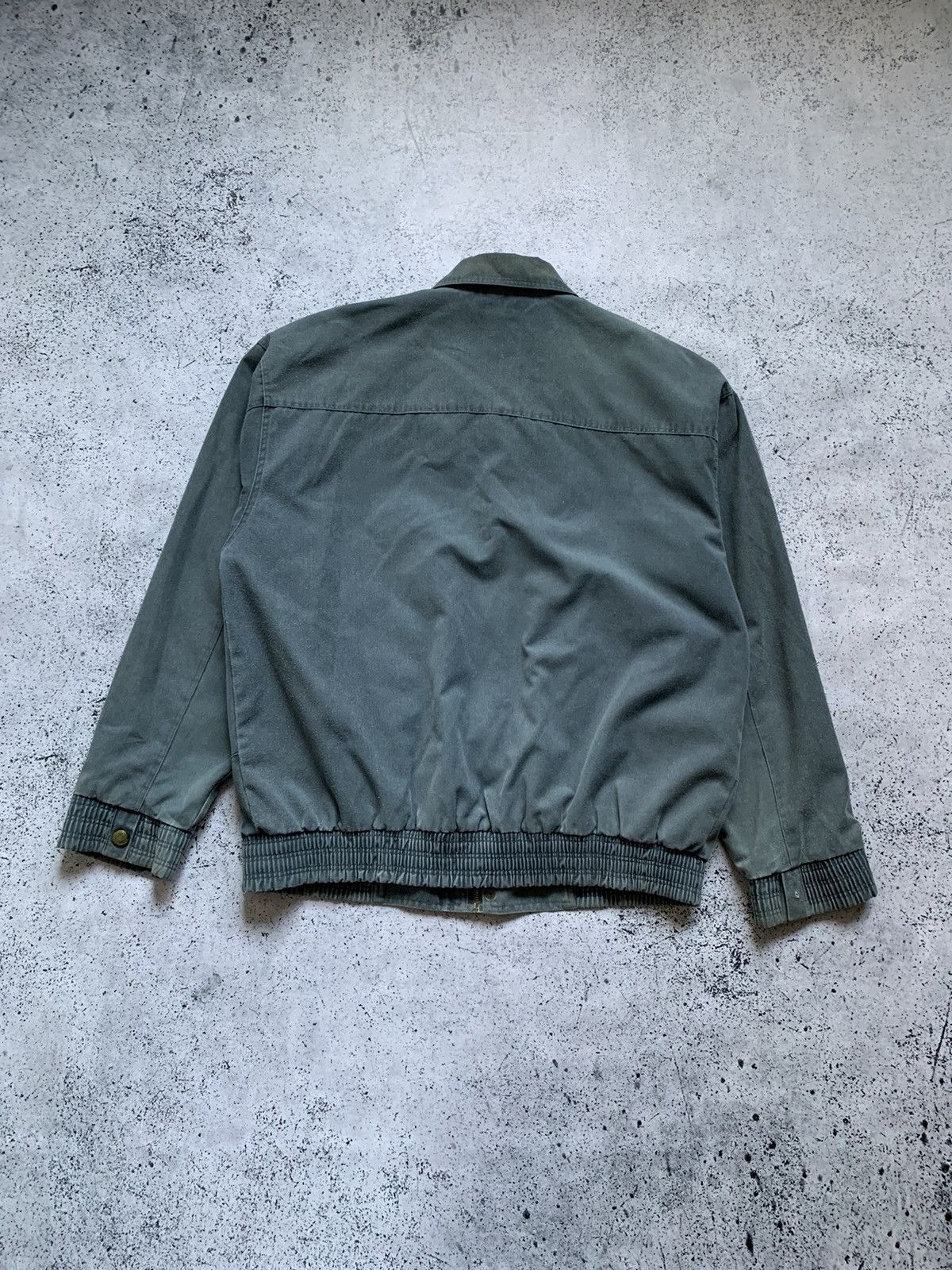 Nike × Vintage RARE! Vintage Nike Denim Jacket Bomber Pocket Zip Size XL Y2K Size US XL / EU 56 / 4 - 2 Thumbnail